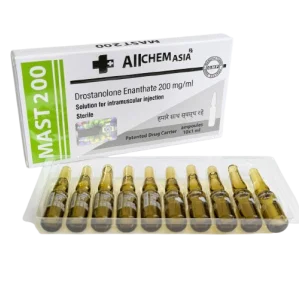 MAST 200 (Drostanolone Enanthate) Allchem Asia 200 мг/мл, 10 ампул